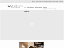 Tablet Screenshot of elansystems.co.za